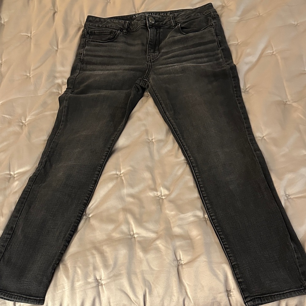 Black Denim Women's Jeans Size 12 Short
